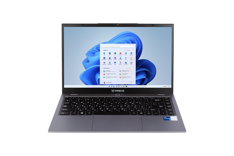 IRBIS 14NBP3004L 14" FHD (1920x1080) IPS 300cd,Core i7-1255U,16Gb DDR4-3200(1),512Gb SSD,4G LTE,Wi-Fi 6+BT 5,5300mAh,Metal case,Kbd Backlit,FPS,TPM 2.0,1.55kg,Grey,3y warranty,Win11Pro