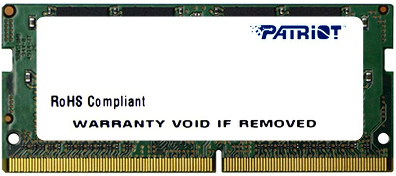 Patriot SL DDR4 16GB 2666MHz SO-DIMM SINGLE 1*16GB CL19 19-19-19-43 1.2V