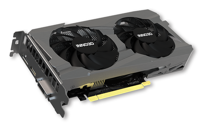 INNO3D RTX 3050 Twin X2//RTX3050, DP,HDMI,DVI, 6G,D6