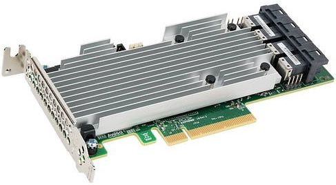 Broadcom/LSI 9361-16I (05-25708-00) (PCI-E 3.0 x8, LP), QIG, LP bracket, SGL SAS 12G, RAID 0,1,5,6,10, 50,60, 16port (4*intSFF8643), 2GB onboard, каб.отдельно, 1 year