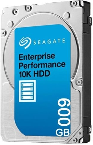 Seagate Exos 10E2400 HDD 2,5" SAS 600Gb, 10000 rpm, 128Mb buffer, 512n, ST600MM0009, 1 year