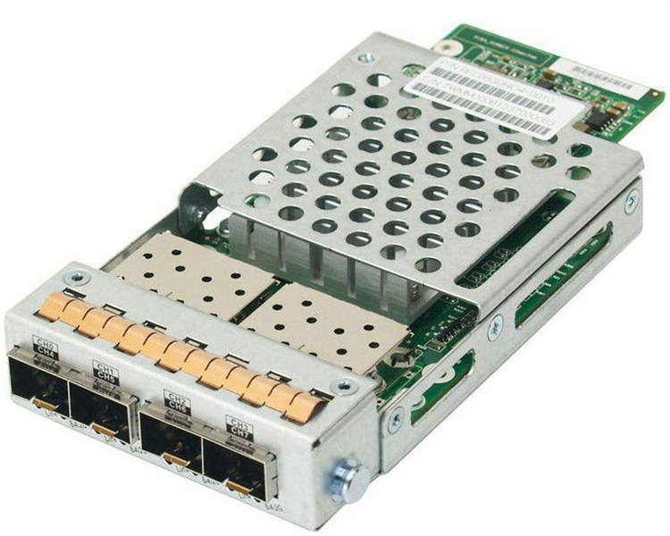 Infortrend host board with 4 x 16Gb/s FC ports, type 2 (without transceivers)