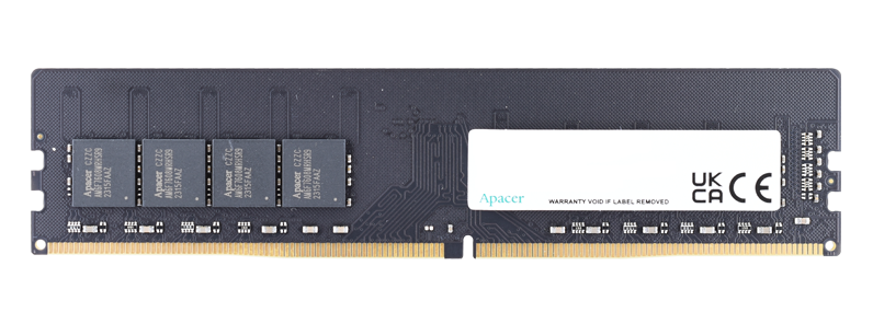 Apacer  DDR4  16GB  3200MHz DIMM (PC4-25600) CL22 1.2V (Retail) 2048*8  3 years (AU16GGB32CSBBGH/EL.16G21.PSH)