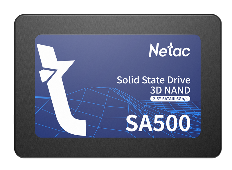 Netac SSD SA500 240GB 2.5 SATAIII 3D NAND, R/W up to 520/450MB/s, TBW 120TB, 3y wty