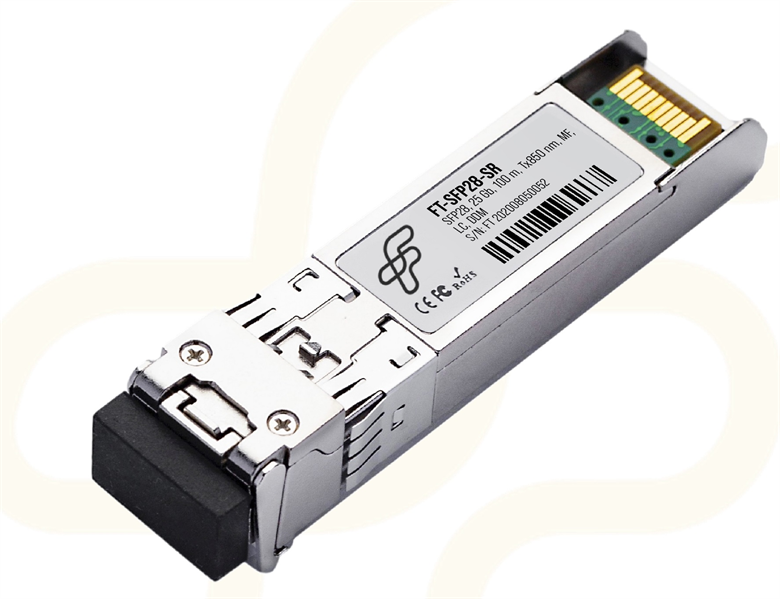 FiberTrade модуль SFP28 , 25Гбит/с, 850нм, MMF, 100м, прошивка Huawei (аналог 02313URP, SFP-25G-SR)