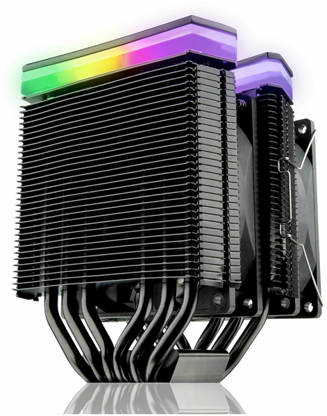 Raijintek DELOS RBW (3x 92x92x25mm fans, 6 heatpipes, TDP 200W, PWM, 650-2000RPM, 22.95 dBA, hydraulic bearing, all sockets)