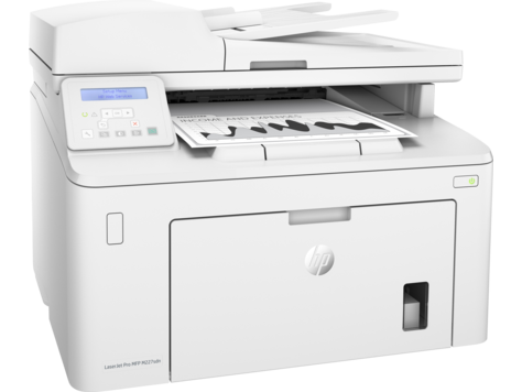 HP LaserJet Pro MFP M227sdn (p/c/s, A4, 1200dpi, 28ppm, 256Mb, 2 trays 250+10, Duplex, ADF 35 sheets, USB/Eth, Flatbed, white, Cartridge 1600 pages in box, 1 warr, repl. CF486A)