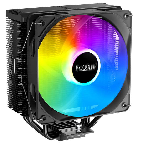 PCCooler Paladin EX300S S115X/1200/1700/AM4 (24 шт/кор, TDP 125W, 120mm PWM Dynamic Multi-Color LED, 3 тепловые трубки 6мм, 400-1800RPM, 28,6dBa)