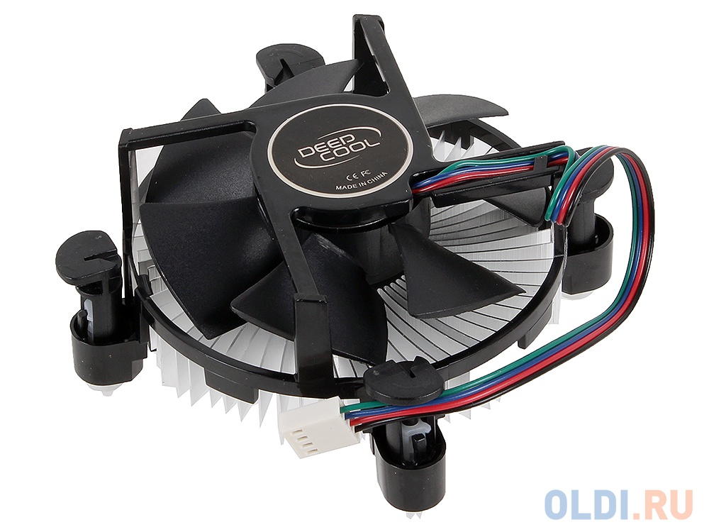 DEEPCOOL CK-11509 PWM LGA-1150/1155/1156 (96шт/кор, TDP 65W, вент-р 92мм, 900~2400%RPM, 17.8~30.54dBa) BOX