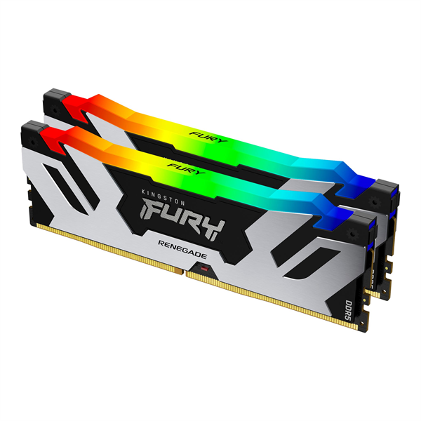 Kingston 64GB 6000MT/s DDR5 CL32 DIMM (Kit of 2) FURY Renegade RGB XMP