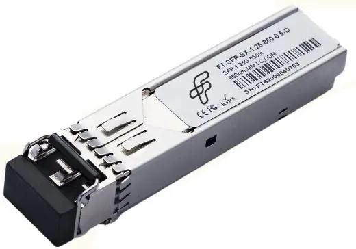 FiberTrade SFP модуль, 1.25Гб/с, 850нм, MMF, 0.5км, прошивка Huawei (аналог 02313URD, eSFP-GE-SX-MM850)