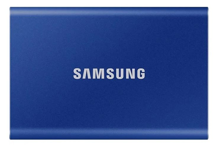 SSD Samsung T7 Touch External 1Tb (1024GB) BLUE USB 3.2 (MU-PC1T0H/WW) 1year