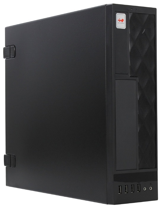 Slim Case InWin CE052S Black 300W S300FF7-0 H 2*USB3.0+2*USB2.0+AirDuct+Fan+Audio mATX