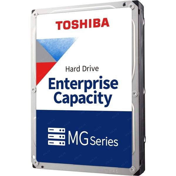 Toshiba Enterprise HDD 3.5" SATA 20Tb, 7200rpm, 512MB buffer (MG10ACA20TE), 1 year