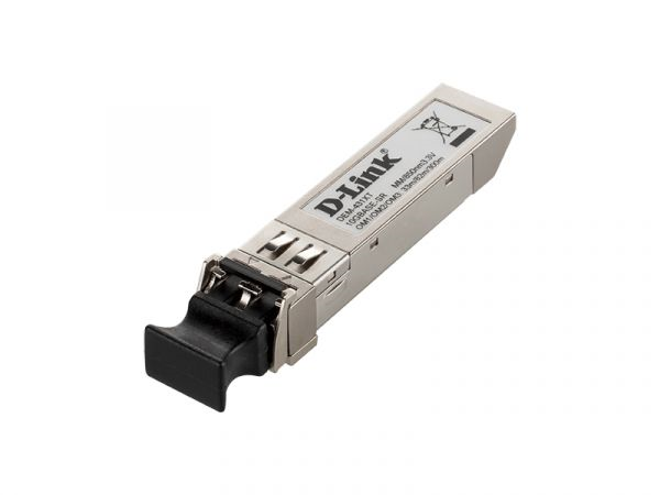 D-Link SFP+ Transceiver, 10GBase-SR, Duplex LC, 850nm, Multi-mode, 300M