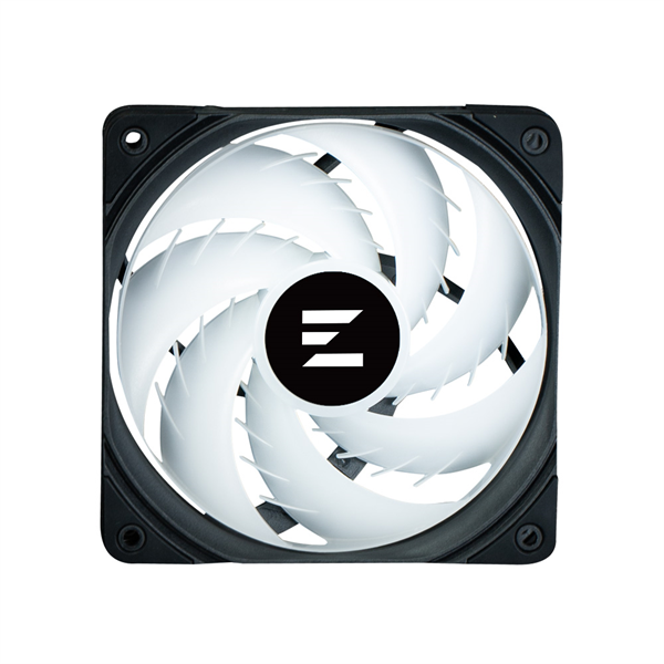 ZALMAN ZM-AF120 ARGB BLACK, 120x120x25mm, 4-PIN PWM, 600-2000 RPM, 29,7 DBA MAX, HYDRO BEARING