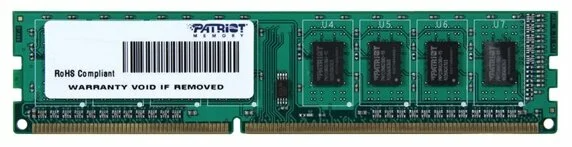 Patriot SL DDR3 DIMM 4GB 1600MHz CL11 1*4GB 11-11-11-28 1.5V