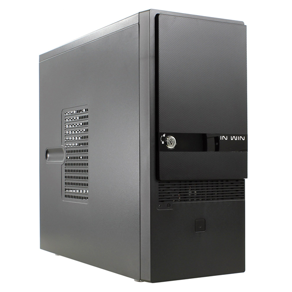 Midi Tower InWin EC046 Black 450W PM-450ATX  U3.0*2+A(HD) + key lock & key ATX