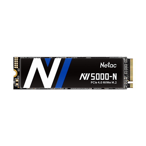 Netac SSD NV5000-N 2TB PCIe 4 x4 M.2 2280 NVMe 3D NAND, R/W up to 4800/4400MB/s, IOPS(R4K) 600K/700K, TBW 1280TB, without heat sink, 5y wty