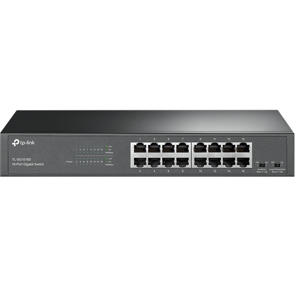 TP-Link TL-SG1016D, 16-Port Gigabit Switch