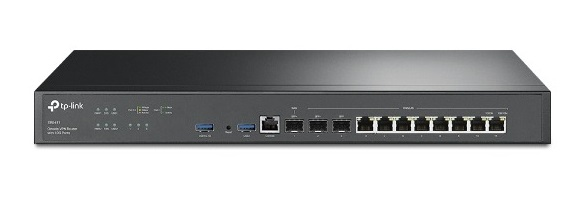 TP-Link ER8411, SafeStream™ Gigabit Multi-WAN VPN Router with 10G ports