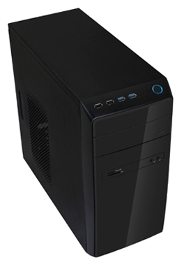 MiniTower Powerman ES726 Black PM-450ATX  U2*2+U3*2+A(HD) mATX