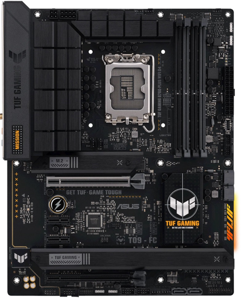 ASUS TUF GAMING B760-PLUS WIFI D4, LGA1700, B760, 2*DDR4, 4*SATA, 3*M.2, 4*USB 3.2, 1*USB 2.0, Type-C, 2*PCIx16, 2*PCIx1, DP+HDMI, ATX; 90MB1DF0-M1EAY0