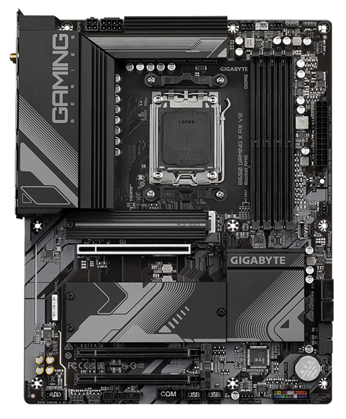 GIGABYTE B650 GAMING X AX V2, AM5, B650, 4*DDR5, 4*SATA, 3*M.2, 4*USB 3.2, 3*USB 2.0, Type-C, 3*PCIx16, HDMI+DP, ATX