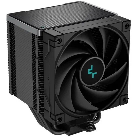 DEEPCOOL AK500 ZERO DARK LGA20XX/1700/1200/115X/AM5/AM4 (9шт/кор, TDP 240W, PWM, Fan 120mm, 5 тепл. Трубок, Copper Base, черный) RET