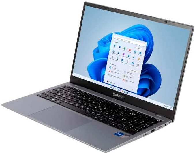 IRBIS 15NBP3513 15.6" FHD (1920x1080) IPS 300cd,Core i5-1335U,16Gb DDR4-3200(1),512Gb SSD,Wi-Fi 6+BT 5,76Wh,Metal case,Kbd Backlit,FPS,TPM 2.0,1.77kg,Grey,3y warranty,no OS