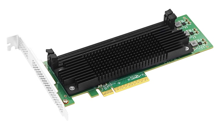 LR-Link DDR5 CXL Adapter, 2xDDR5 RDIMM slots, PCIe5.0 x8