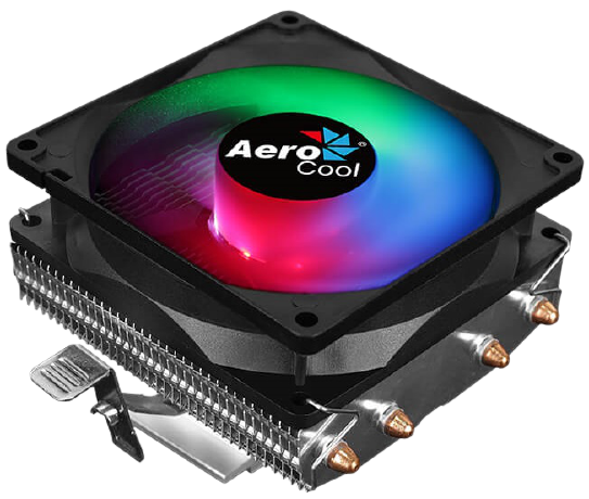 Aerocool Air Frost 4 125W / FRGB / 3-Pin / Intel 115*/775/1200/1700 /AMD / Heat pipe 6mm x4