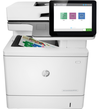 HP Color LaserJet Enterprise MFP M578dn (p/c/s, A4, 1200dpi, 38(38)ppm, 1,25GB(print),512MB(scan), HDD500Gb, 2trays 100+550, ADF100, Duplex, USB/GigEth, cart.5,5KB&3,5KCMYp.inbox, repl B5L46A)