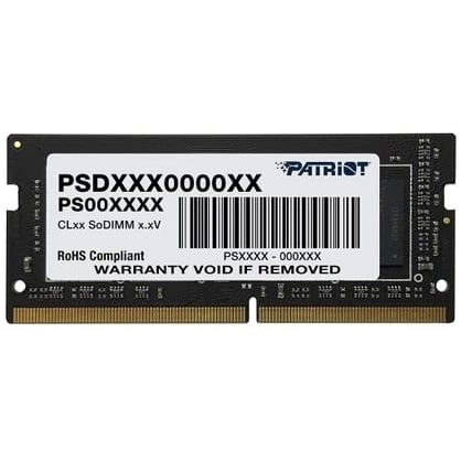 Patriot SL DDR4 4GB 2666MHz SODIMM , 512X8, 1*4GB, 19-19-19-43