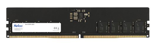 Netac Basic DIMM 16GB DDR5-4800 (PC5-38400) C40 40-40-40-77 1.1V Memory module