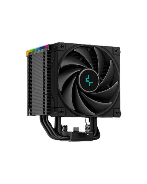 DEEPCOOL AK500 DIGITAL LGA20XX/1700/1200/115X/AM5/AM4 (9шт/кор, TDP 240W, PWM, Fan 120mm, 5 тепл. трубок, Copper Base, черный) RET