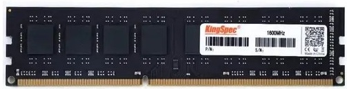 KingSpec DDR3 DIMM 8GB 1600MHz CL11 1x8GB 1.5V 240-pin