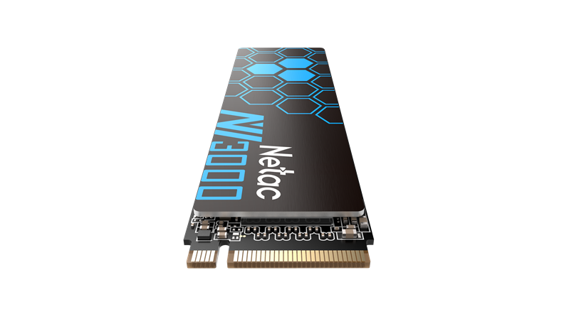 Netac SSD NV3000 2TB PCIe 3 x4 M.2 2280 NVMe 3D NAND, R/W up to 3300/2900MB/s, IOPS(R4K) 320K/280K, TBW 1200TB, with heat sink, 5y wty